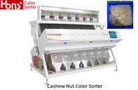 High Accuracy CCD Cashew Nut Color Sorter High Capacity 7 Chutes